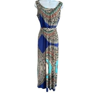 Enfocus Studio | Aztec Print Maxi Dress EUC